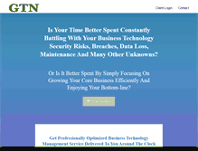 Tablet Screenshot of gtncorp.net